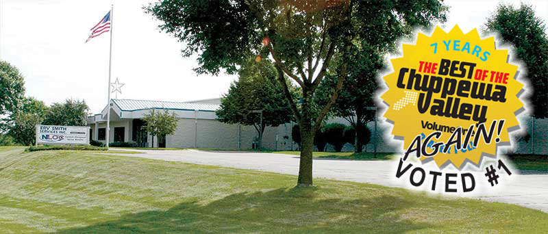 photo showing both the commercial and industrial location of Erv Smith Services